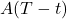  A(T - t) 