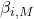 \beta_{i,M}