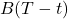  B(T - t) 
