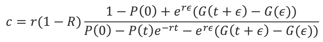 A mathematical equation with a line Description automatically generated